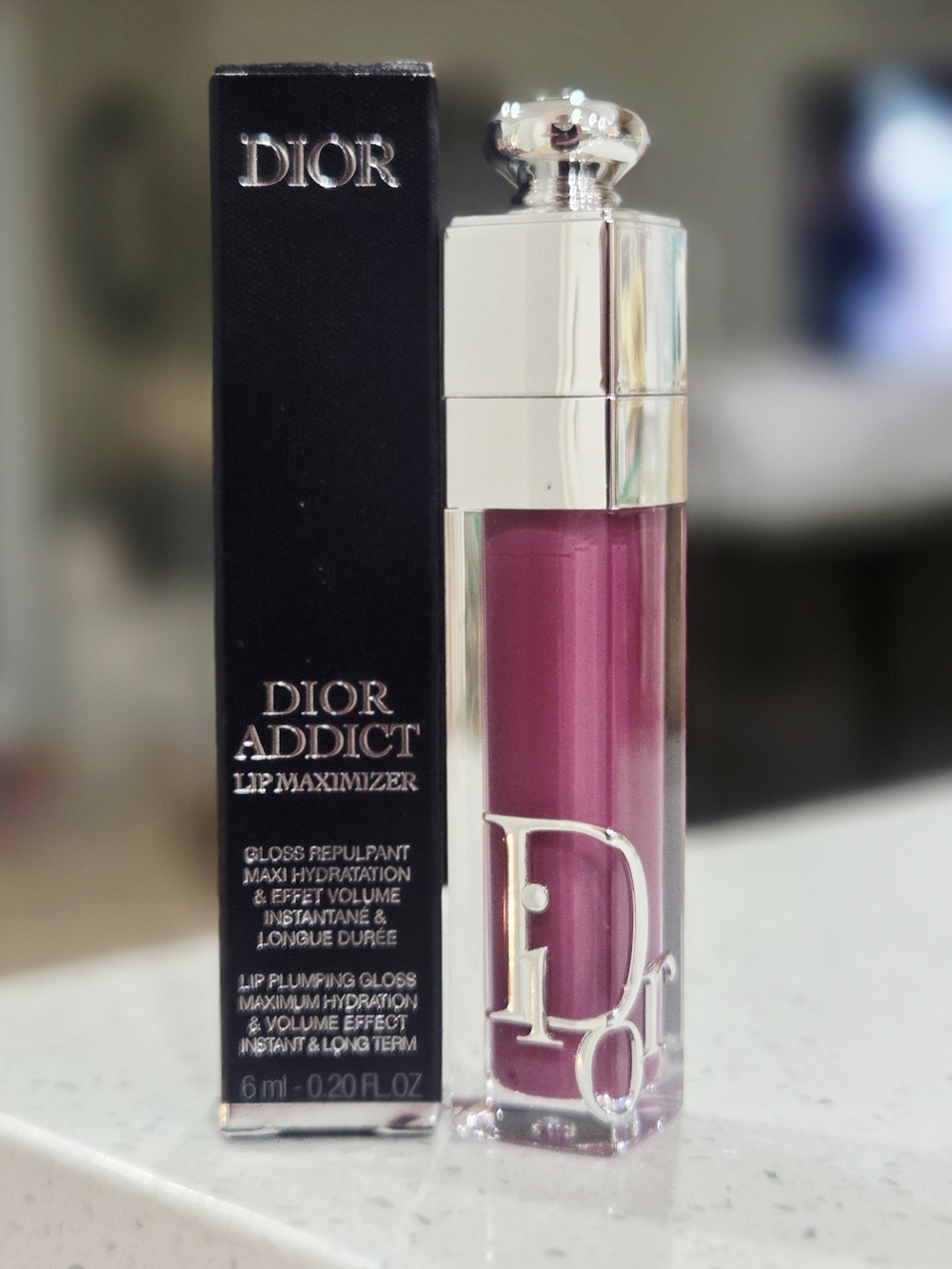 Dior Addict Lip Maximizer Plumping Gloss — Pink BERRY